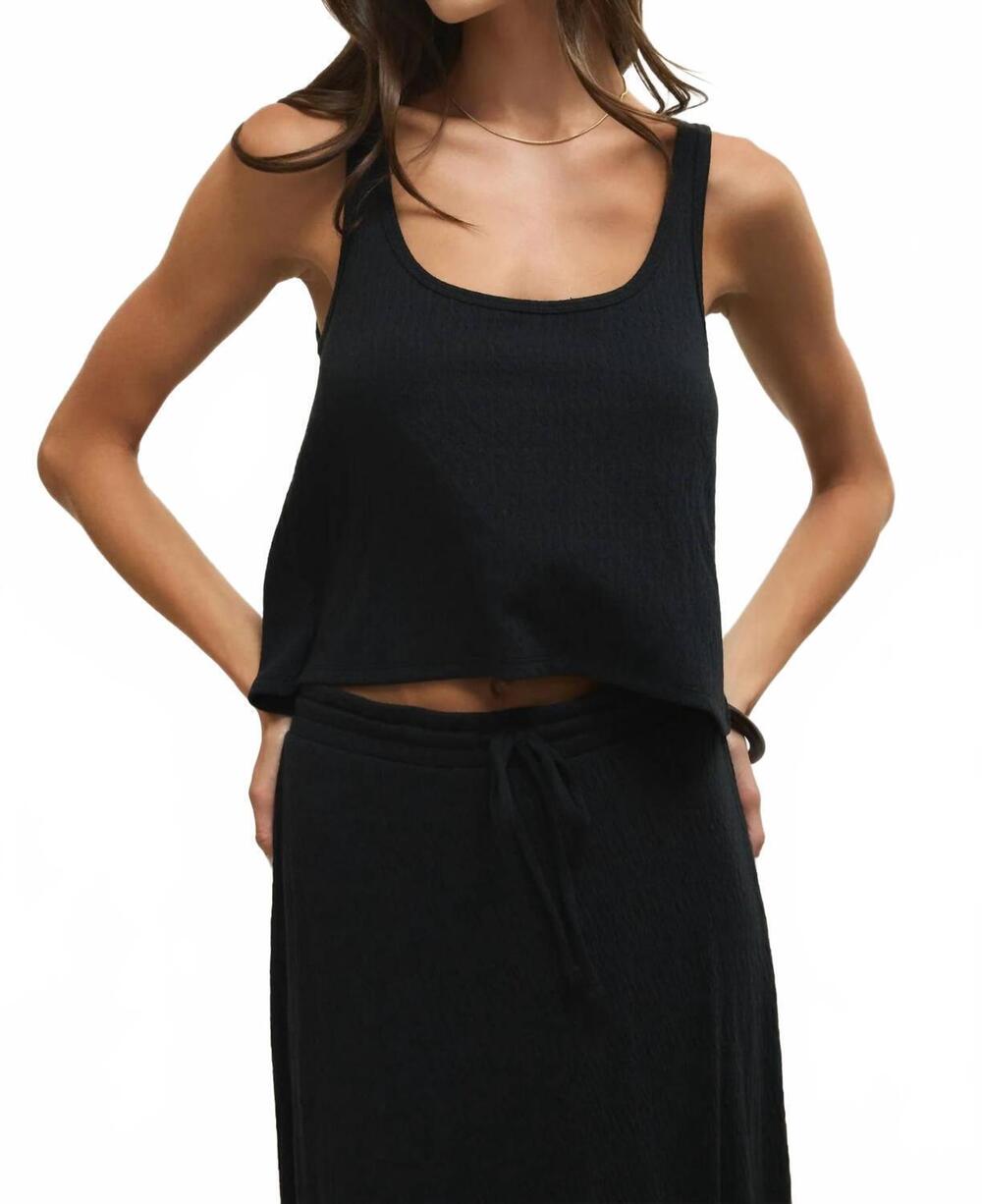 NEW Z SUPPLY joanna sleeveless tank in black